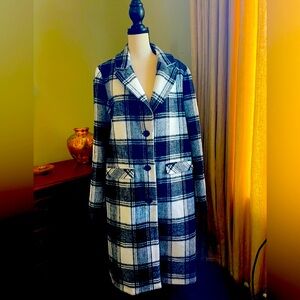 NWOT. Just Fab lined winter coat.